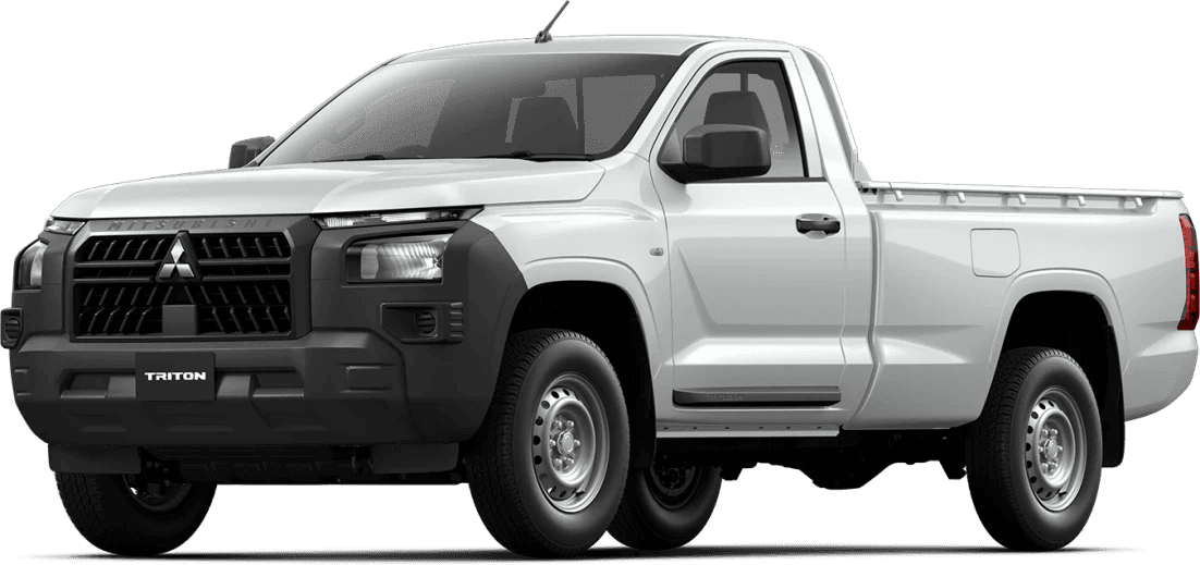 Mitsubishi Triton White Solid